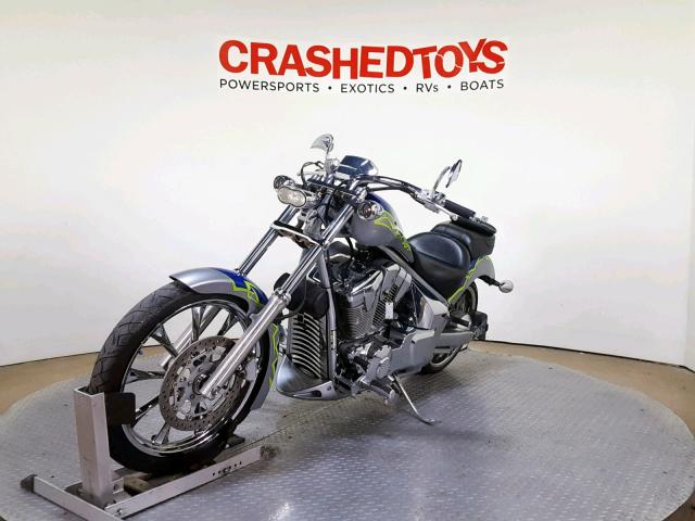 JH2SC6105AK003894 - 2010 HONDA VT1300 CX GRAY photo 4