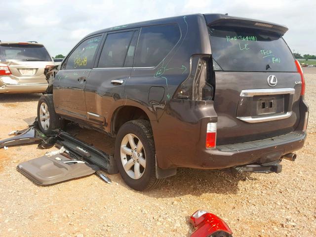 JTJBM7FX6C5038704 - 2012 LEXUS GX BROWN photo 3