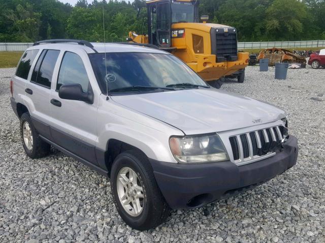 1J4GX48S24C426987 - 2004 JEEP GRAND CHER SILVER photo 1