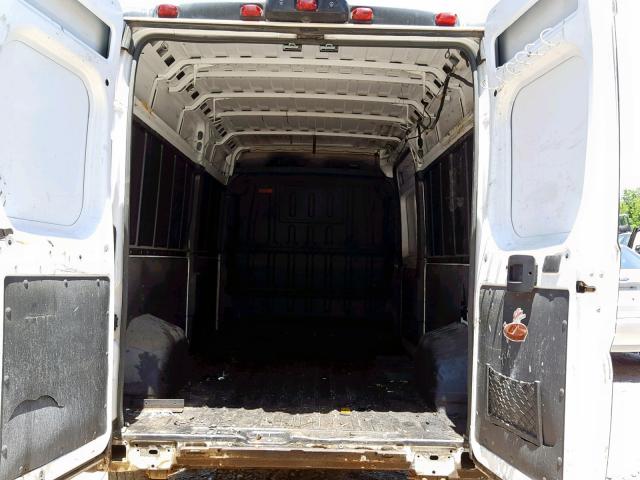 3C6TRVDG1HE510388 - 2017 RAM PROMASTER TWO TONE photo 9