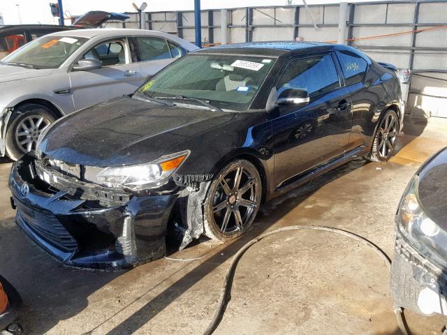 JTKJF5C76GJ017617 - 2016 TOYOTA SCION TC 黑色 照片 2