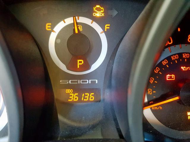 JTKJF5C76GJ017617 - 2016 TOYOTA SCION TC 黑色 照片 8