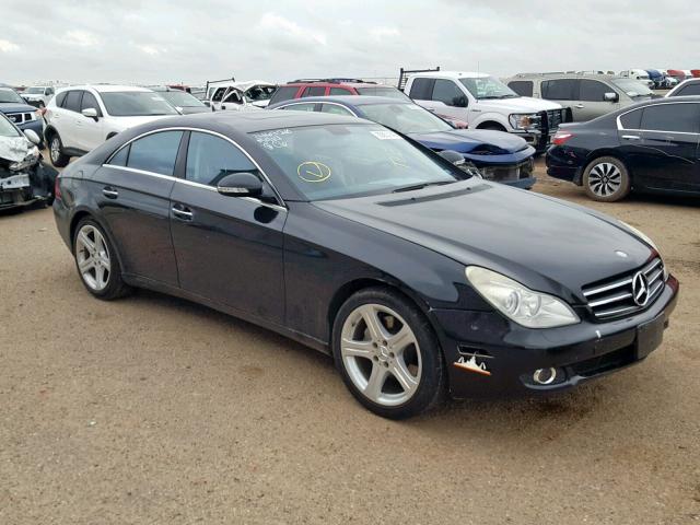 WDDDJ72X47A095996 - 2007 MERCEDES-BENZ CLS 550 BLACK photo 1