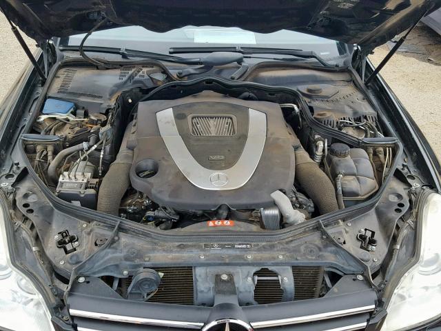 WDDDJ72X47A095996 - 2007 MERCEDES-BENZ CLS 550 BLACK photo 7