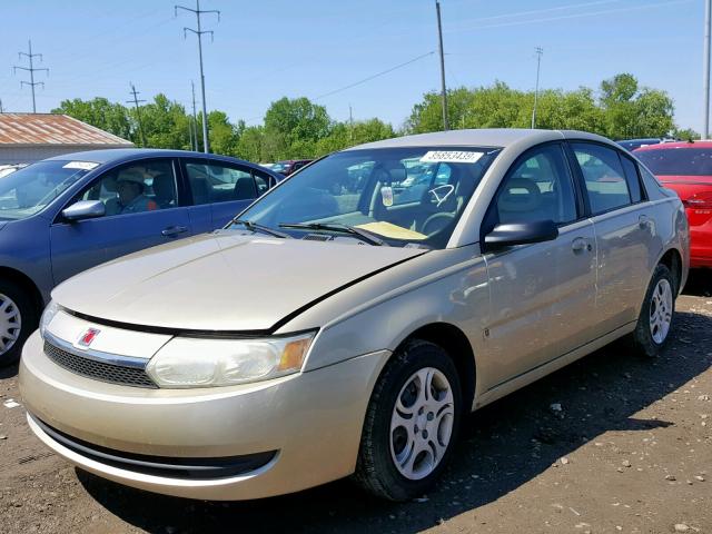 1G8AJ52F34Z203377 - 2004 SATURN ION LEVEL TAN photo 2