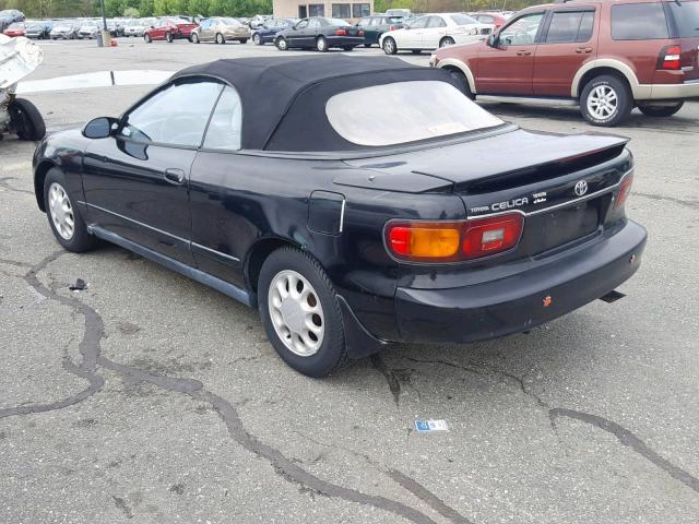 JT5ST87K2P0144208 - 1993 TOYOTA CELICA GT BLACK photo 3