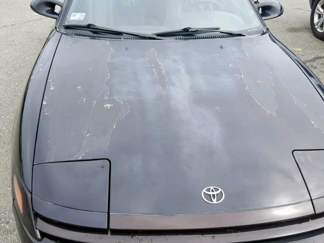 JT5ST87K2P0144208 - 1993 TOYOTA CELICA GT BLACK photo 9