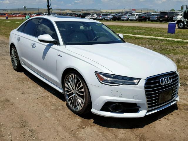 WAUG3AFC4JN057686 - 2018 AUDI A6 PREMIUM WHITE photo 1