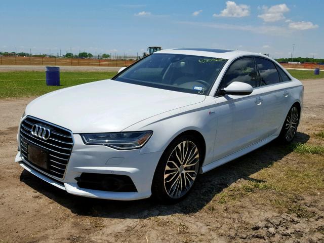 WAUG3AFC4JN057686 - 2018 AUDI A6 PREMIUM WHITE photo 2