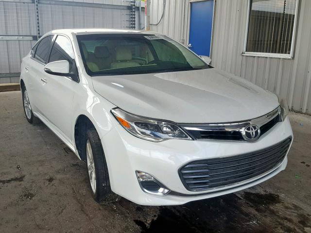 4T1BK1EB5FU179412 - 2015 TOYOTA AVALON XLE WHITE photo 1