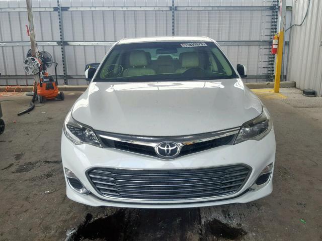 4T1BK1EB5FU179412 - 2015 TOYOTA AVALON XLE WHITE photo 9