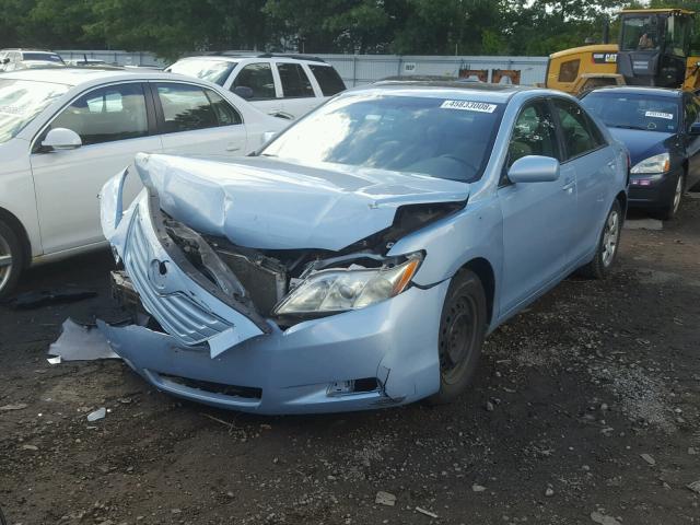 4T1BE46K07U724280 - 2007 TOYOTA CAMRY NEW BLUE photo 2