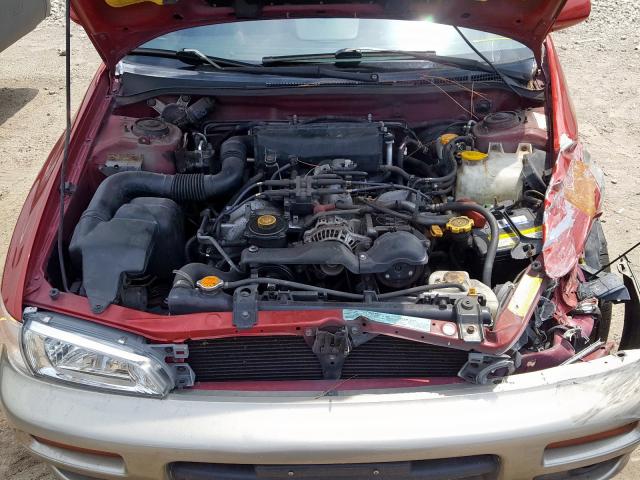 JF1GF4854YH803627 - 2000 SUBARU IMPREZA OUTBACK SPORT  photo 7