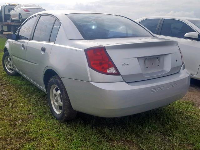 1G8AG52F85Z156315 - 2005 SATURN ION LEVEL SILVER photo 3