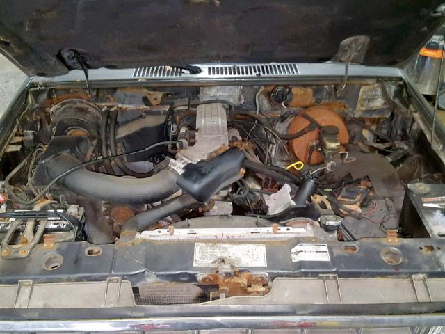 1FTCR11T3JUB84054 - 1988 FORD RANGER GRAY photo 7