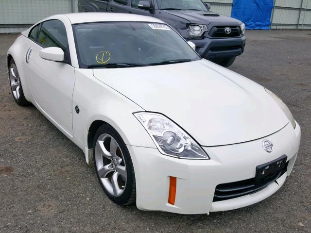 JN1BZ34D77M506640 - 2007 NISSAN 350Z COUPE WHITE photo 1