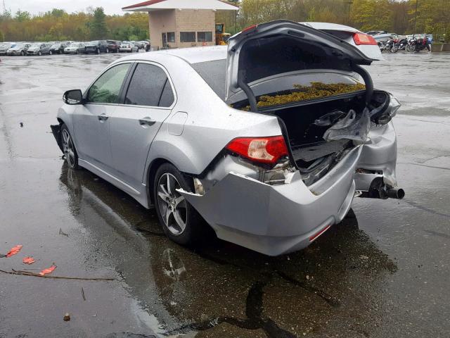 JH4CU2F84CC027469 - 2012 ACURA TSX SE SILVER photo 3