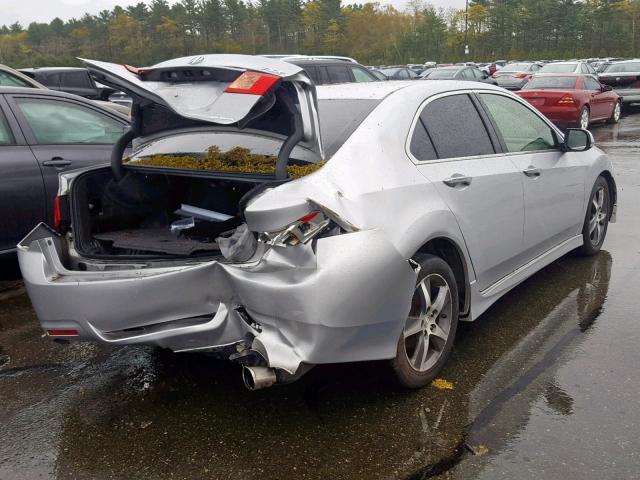 JH4CU2F84CC027469 - 2012 ACURA TSX SE SILVER photo 4