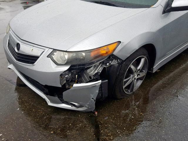 JH4CU2F84CC027469 - 2012 ACURA TSX SE SILVER photo 9