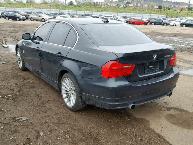 WBAPL5C57BA919935 - 2011 BMW 335 XI BLACK photo 3