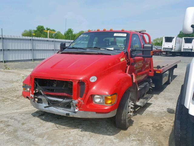 3FRWX6FE7FV624523 - 2015 FORD F650 SUPER RED photo 2