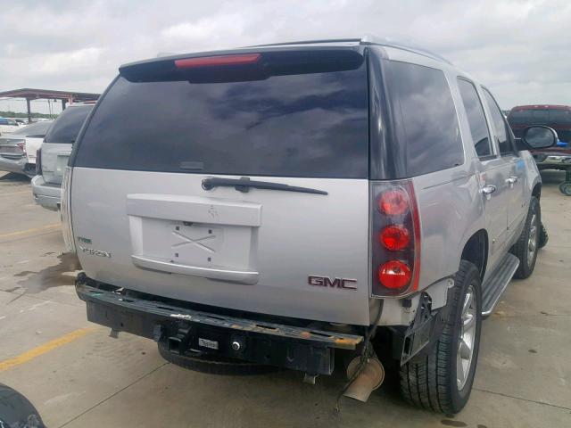 1GKUCEEF8AR180140 - 2010 GMC YUKON DENA SILVER photo 4