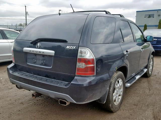 2HNYD18905H002456 - 2005 ACURA MDX TOURIN BLACK photo 4