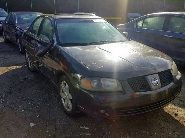 3N1AB51D54L729281 - 2004 NISSAN SENTRA SE- BLACK photo 1