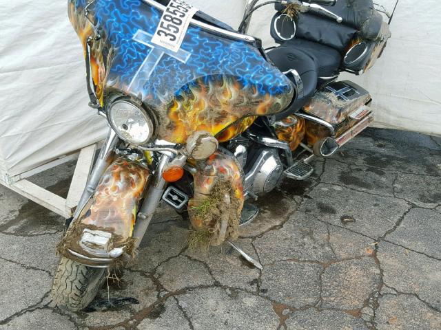 1HD1FCW14YY638882 - 2000 HARLEY-DAVIDSON FLHTCUI TWO TONE photo 9