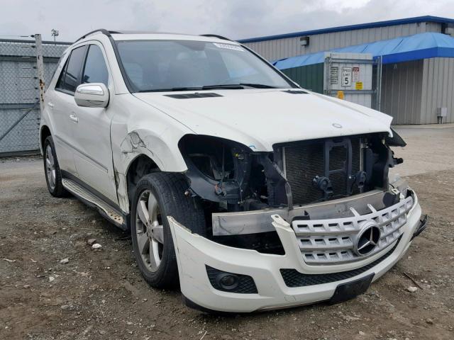 4JGBB86E79A469593 - 2009 MERCEDES-BENZ ML 350 WHITE photo 1