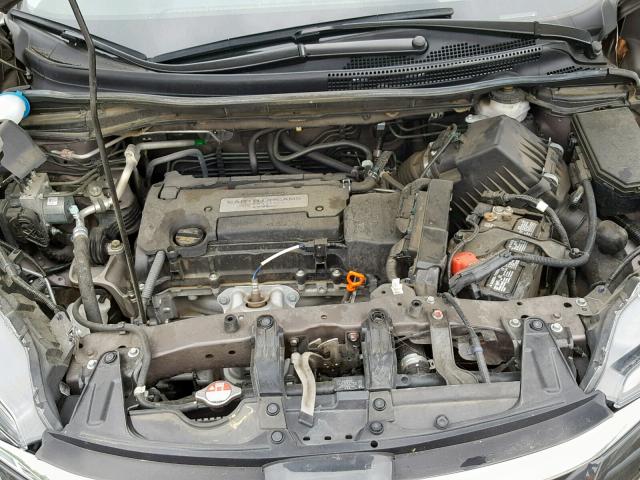 2HKRM4H77FH653621 - 2015 HONDA CR-V EXL GRAY photo 7