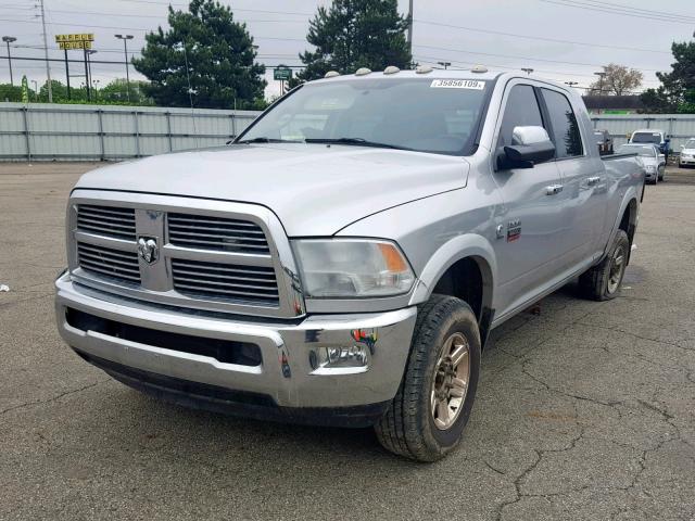 3D73Y3HL4AG139315 - 2010 DODGE RAM 3500 SILVER photo 2