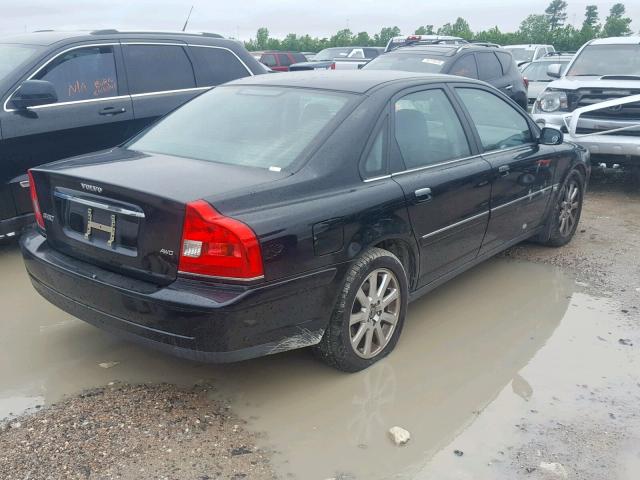 YV1TH592751404660 - 2005 VOLVO S80 2.5T BLACK photo 4