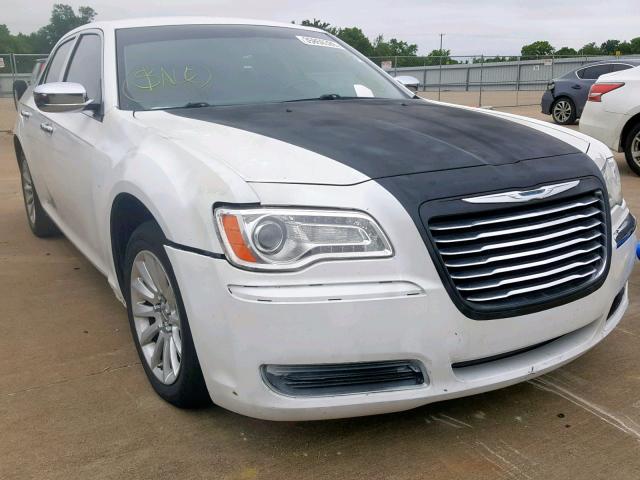 2C3CCAAG6DH519839 - 2013 CHRYSLER 300 WHITE photo 1