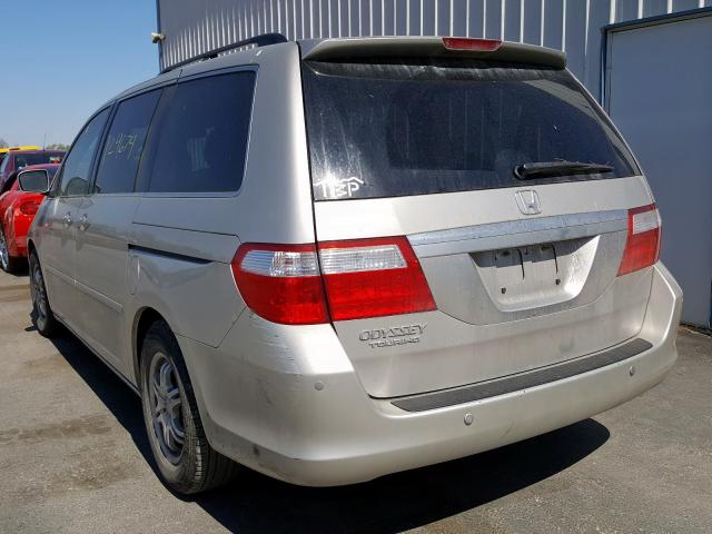 5FNRL38806B055469 - 2006 HONDA ODYSSEY TOURING  photo 3