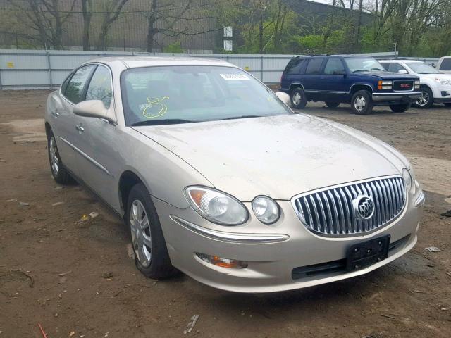 2G4WC582981186881 - 2008 BUICK LACROSSE C BEIGE photo 1