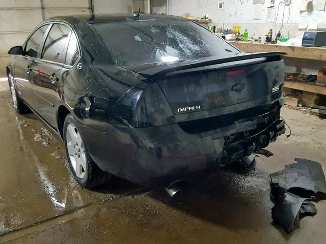 2G1WD58C469103603 - 2006 CHEVROLET IMPALA SUP Қара фото 3