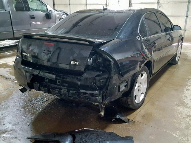 2G1WD58C469103603 - 2006 CHEVROLET IMPALA SUP Қара фото 4