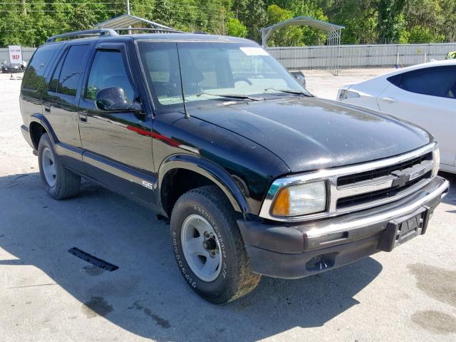 1GNCS13W6S2115052 - 1995 CHEVROLET BLAZER BLACK photo 1