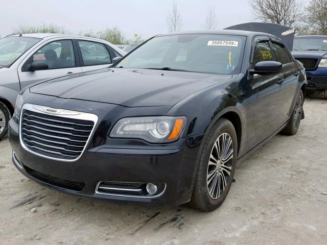 2C3CCAGG9DH659634 - 2013 CHRYSLER 300 S BLACK photo 2