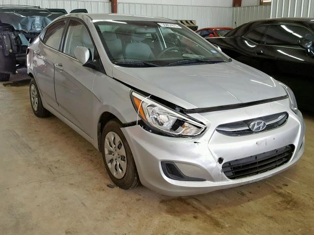 KMHCT4AE6GU057310 - 2016 HYUNDAI ACCENT SE SILVER photo 1