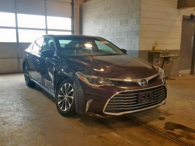 4T1BK1EBXJU285038 - 2018 TOYOTA AVALON XLE RED photo 1