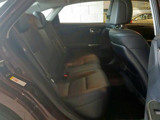 4T1BK1EBXJU285038 - 2018 TOYOTA AVALON XLE RED photo 6