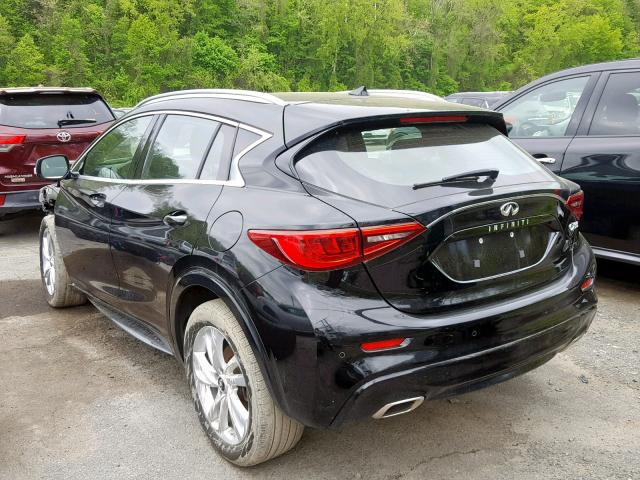 SJKCH5CP1HA018134 - 2017 INFINITI QX30 BASE BLACK photo 3