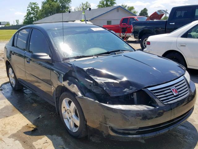 1G8AJ55F87Z130412 - 2007 SATURN ION LEVEL BLACK photo 1