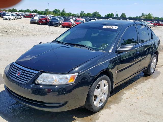 1G8AJ55F87Z130412 - 2007 SATURN ION LEVEL BLACK photo 2