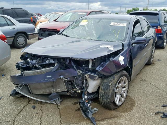 1G11C5SAXDF314636 - 2013 CHEVROLET MALIBU 1LT 蓝色 照片 2