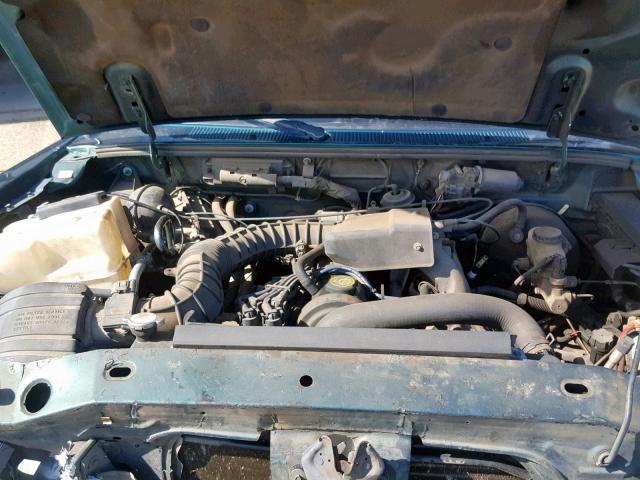 4F4YR12C6YTM23804 - 2000 MAZDA B2500 GREEN photo 7