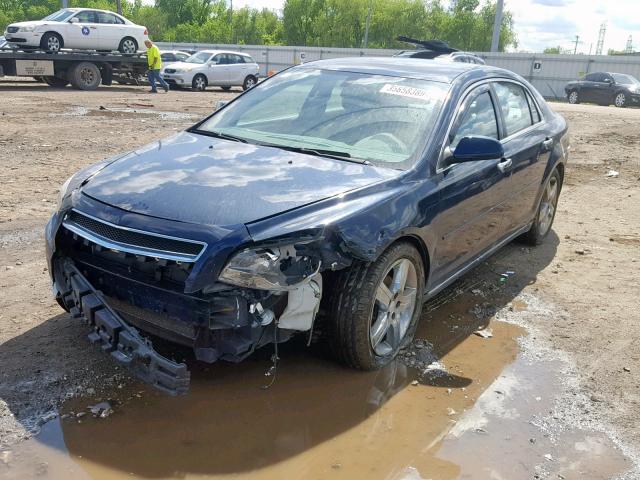 1G1ZC5E04CF335731 - 2012 CHEVROLET MALIBU 1LT 蓝色 照片 2