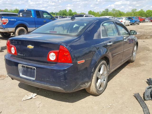 1G1ZC5E04CF335731 - 2012 CHEVROLET MALIBU 1LT 蓝色 照片 4